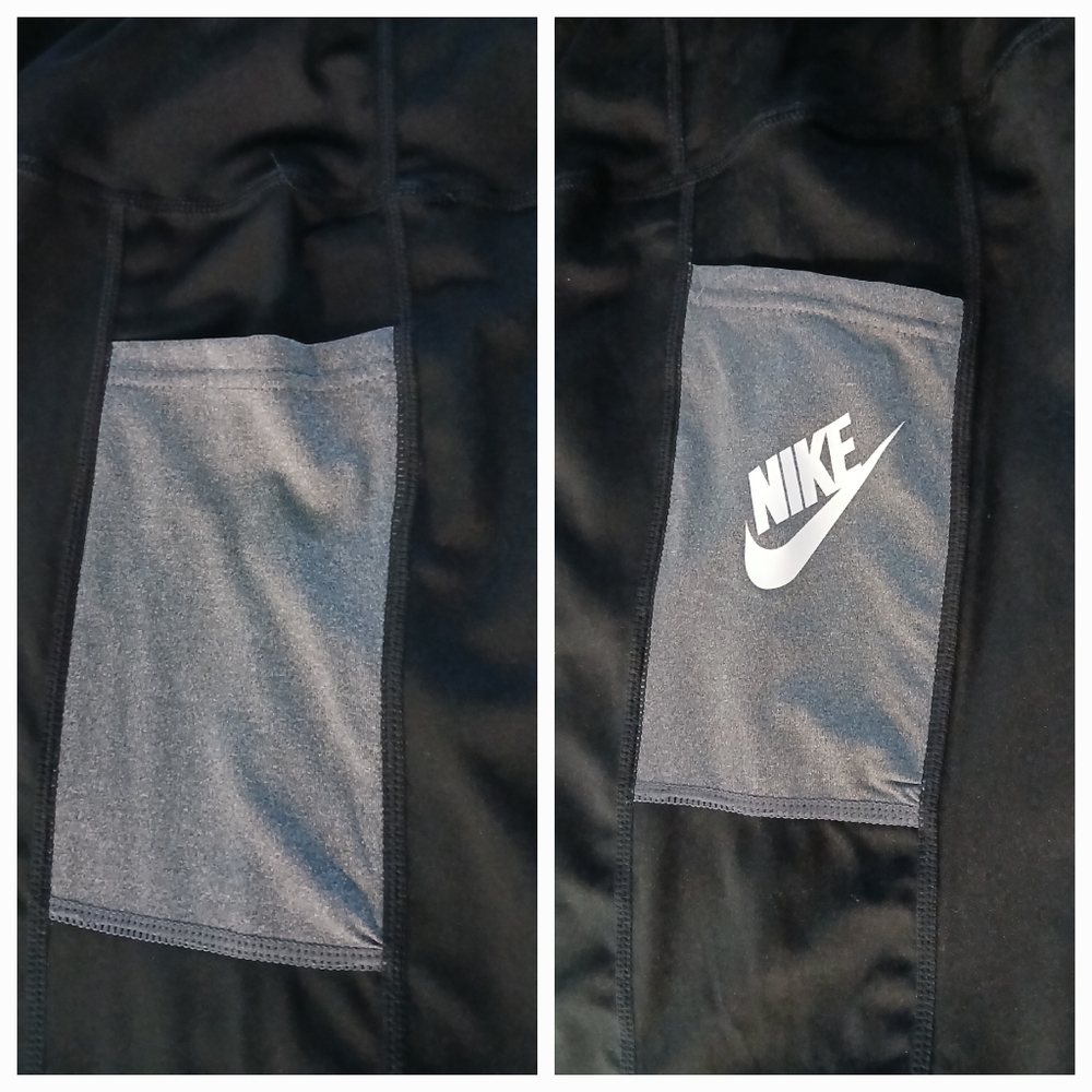 NWOT-Nike Women's Black and Gray Activewear Set - Picture 5 of 6